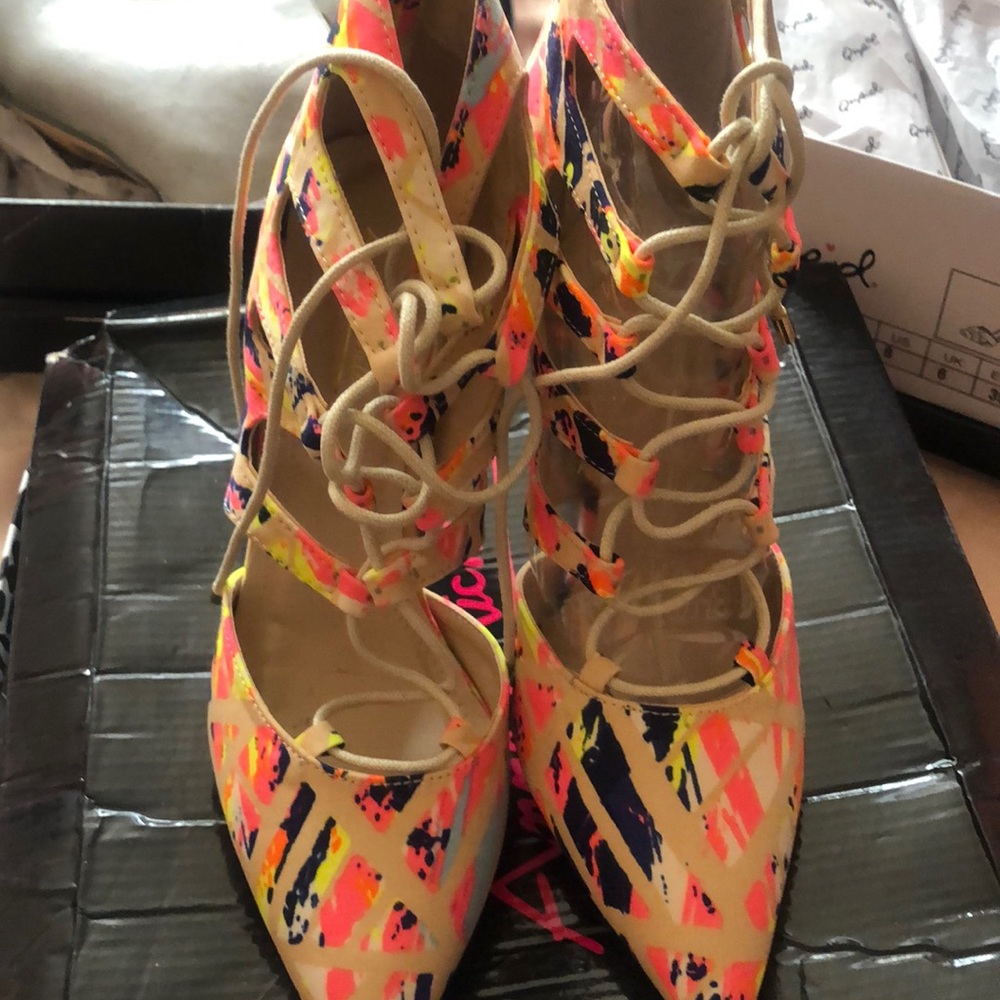 Beautiful colorful shoes